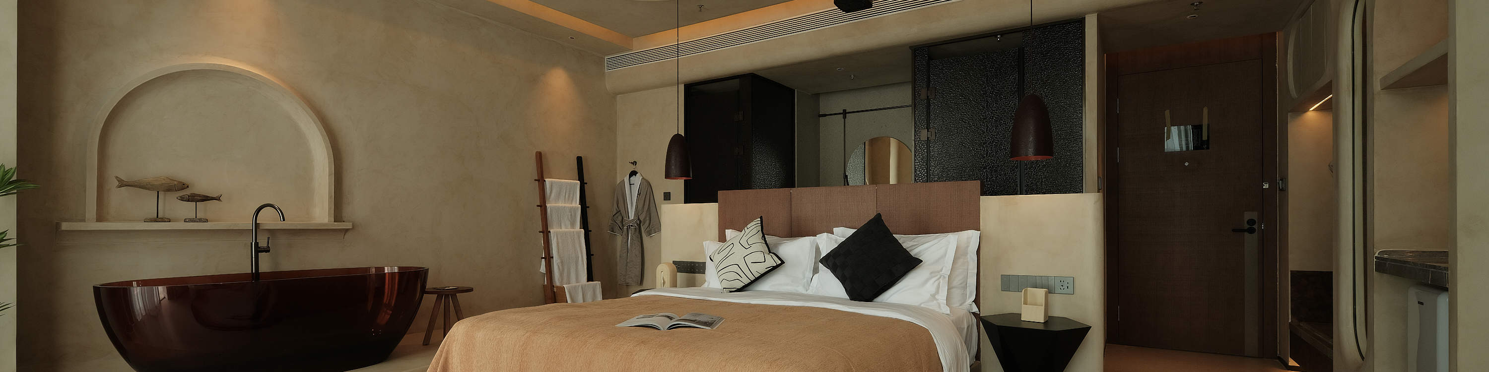 보화이·마운틴뷰 욕조 킹베드룸